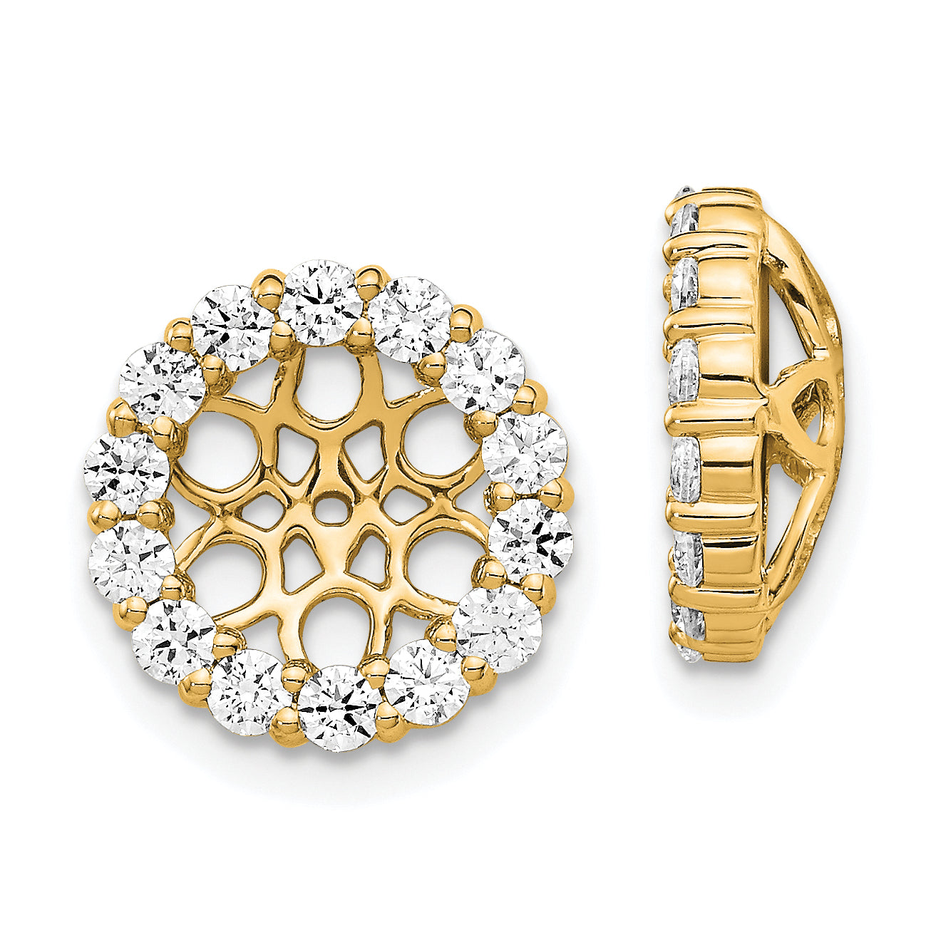 10k Diamond Earring Jackets