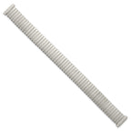 Thin Flexo-Link Watch Band in Silver-Tone Stainless Steel, 11mm - Sophia Jewelers