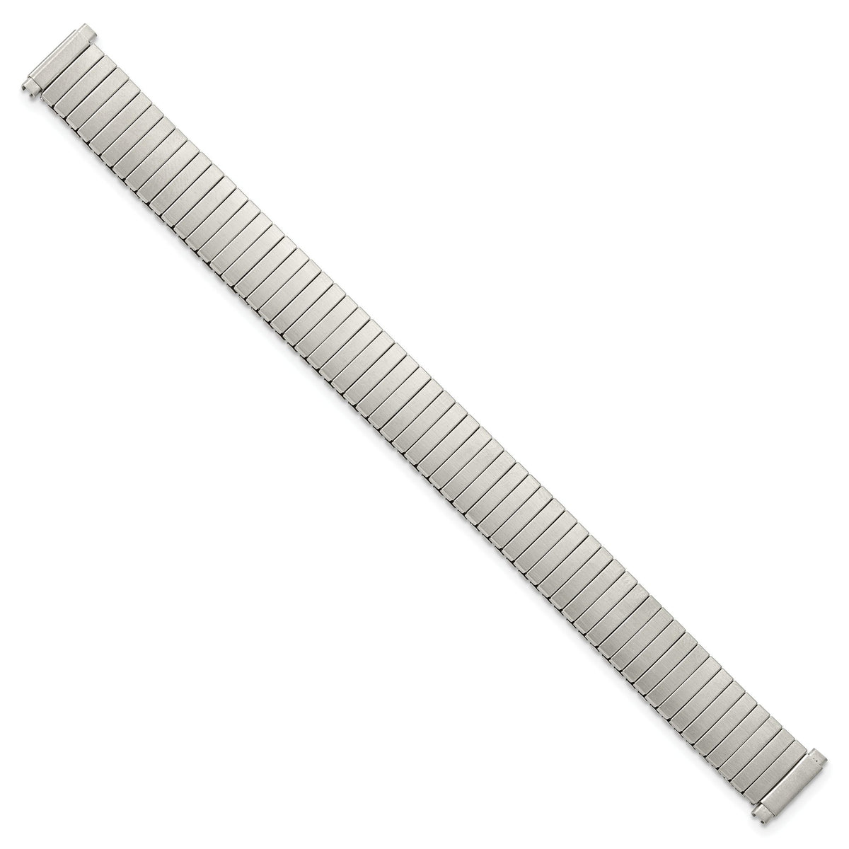 Thin Flexo-Link Watch Band in Silver-Tone Stainless Steel, 11mm - Sophia Jewelers