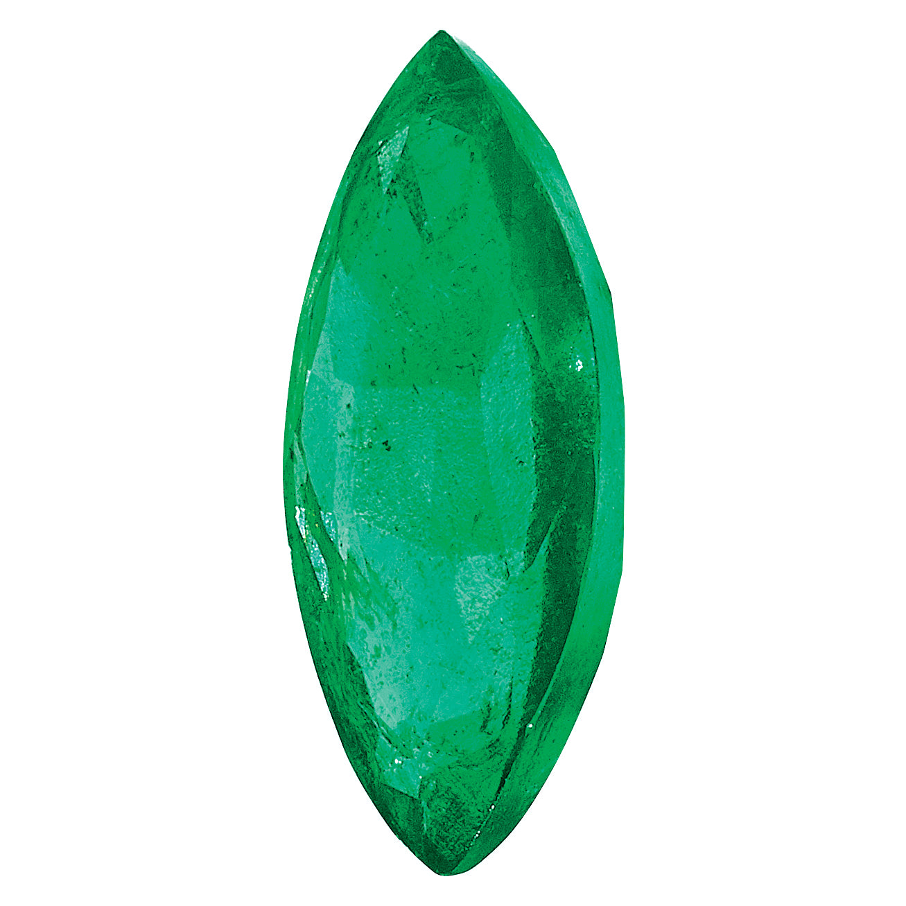 3x1.5mm Marquise Faceted Natural Emerald - A Quality - Sophia Jewelers