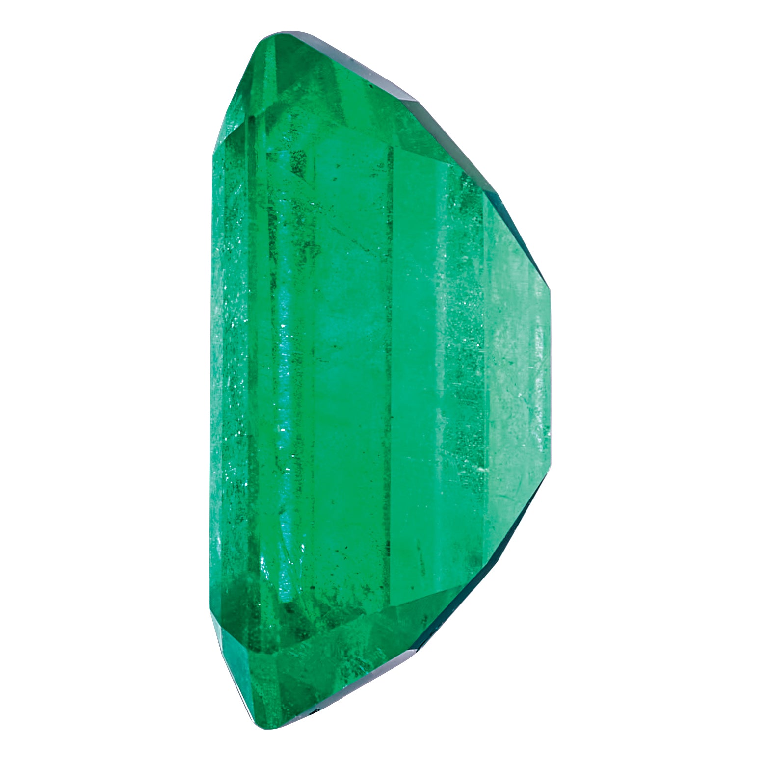 9x7mm Emerald Cut Natural Emerald - AA Quality Secondary image