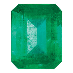 Emerald, 9x7mm, Emerald Cut AA