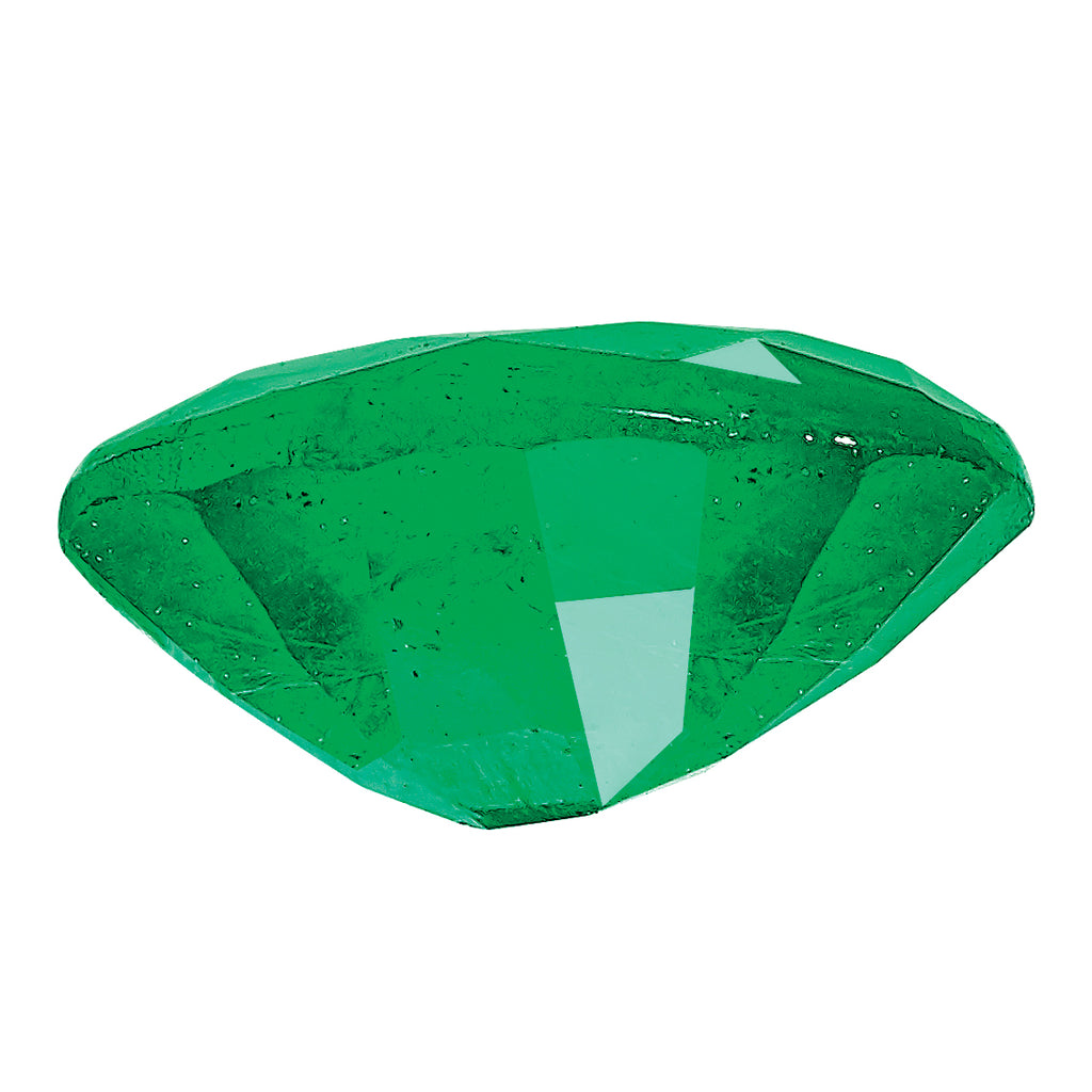 7x5mm Oval Faceted Natural Emerald - AA Quality - Sophia Jewelers