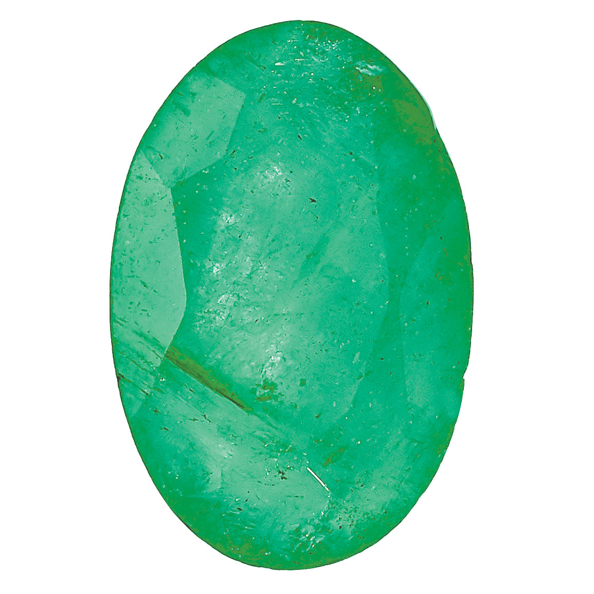 Emerald C Quality 6x4mm Oval Main image