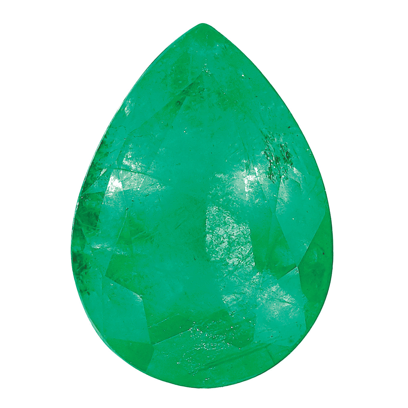 Emerald A Quality 7x5mm Pear Main image