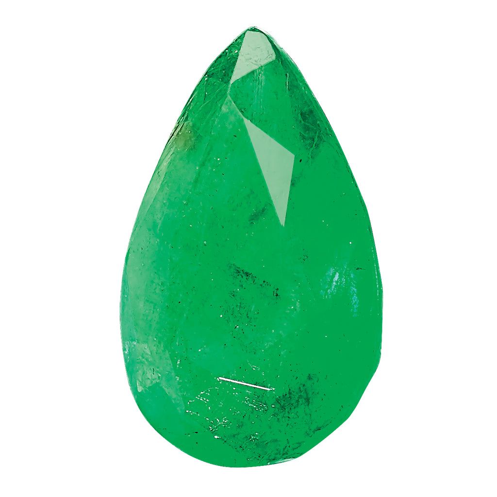 Emerald A Quality 7x5mm Pear
