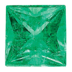 Emerald A Quality  3mm Princess