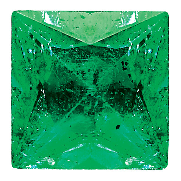 Emerald AA Quality 3mm Princess