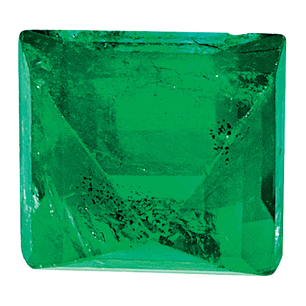 2mm Square Step-cut Natural Emerald - AA Quality - Sophia Jewelers