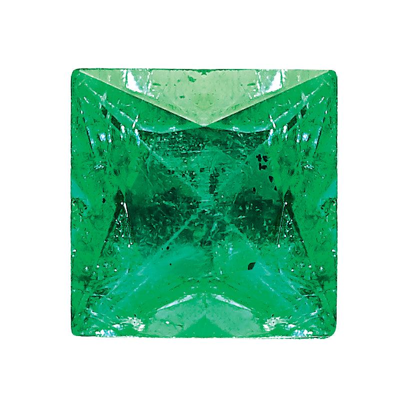 Emerald A Quality 4mm Princess