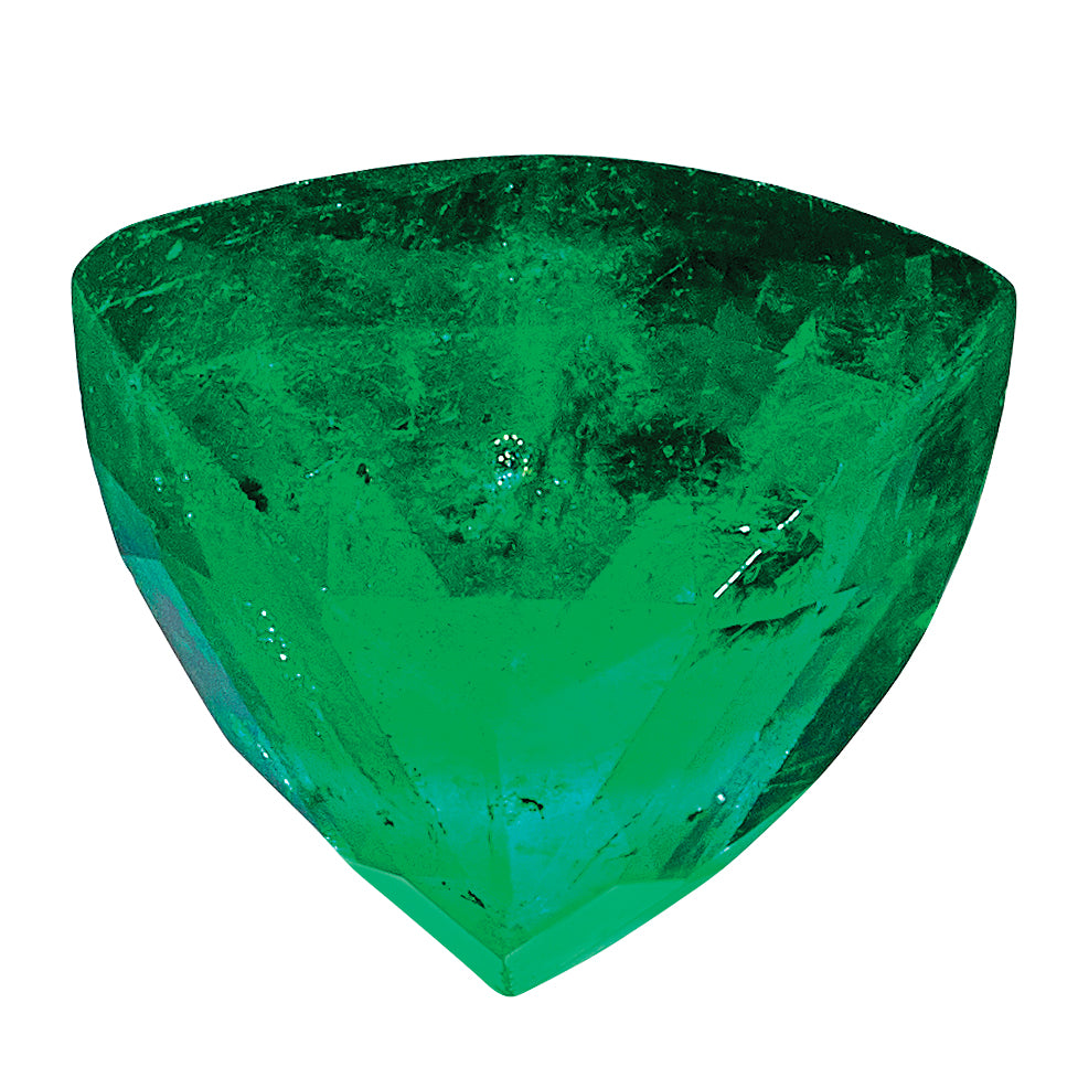 Emerald A Quality 5mm Trillion