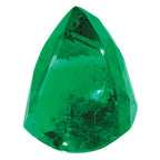 Emerald A Quality 5mm Trillion
