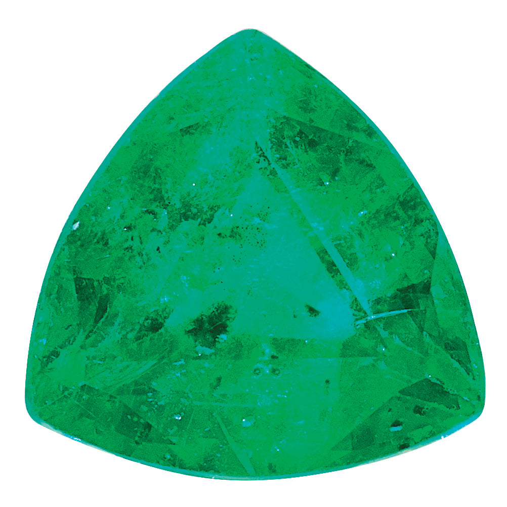 Emerald A Quality 5mm Trillion