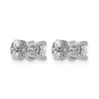 14K White Gold 5/8 ct Lab-Created Diamond VS/SI+ G+, 4-Prong Stud Earrings