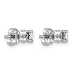 Platinum 3/4 ct Lab-Created Diamond VS+ F+, 4-Prong Stud Earrings