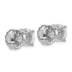 10K White Gold 4 ct Lab-Created Diamond VS/SI+ G+, 4-Prong Stud Earrings