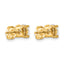 14K Yellow Gold 4 ct Certified Lab-Created Diamond VS+ F+, 4-Prong Screw-Back Stud Earrings
