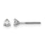 14K White Gold 1/5 ct Certified Lab-Created Diamond VS/SI+ G+, 3-Prong Screw-Back Stud Earrings