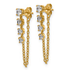 14ky Lab Grown VS/SI+ G+ Complete Diamond Earrings
