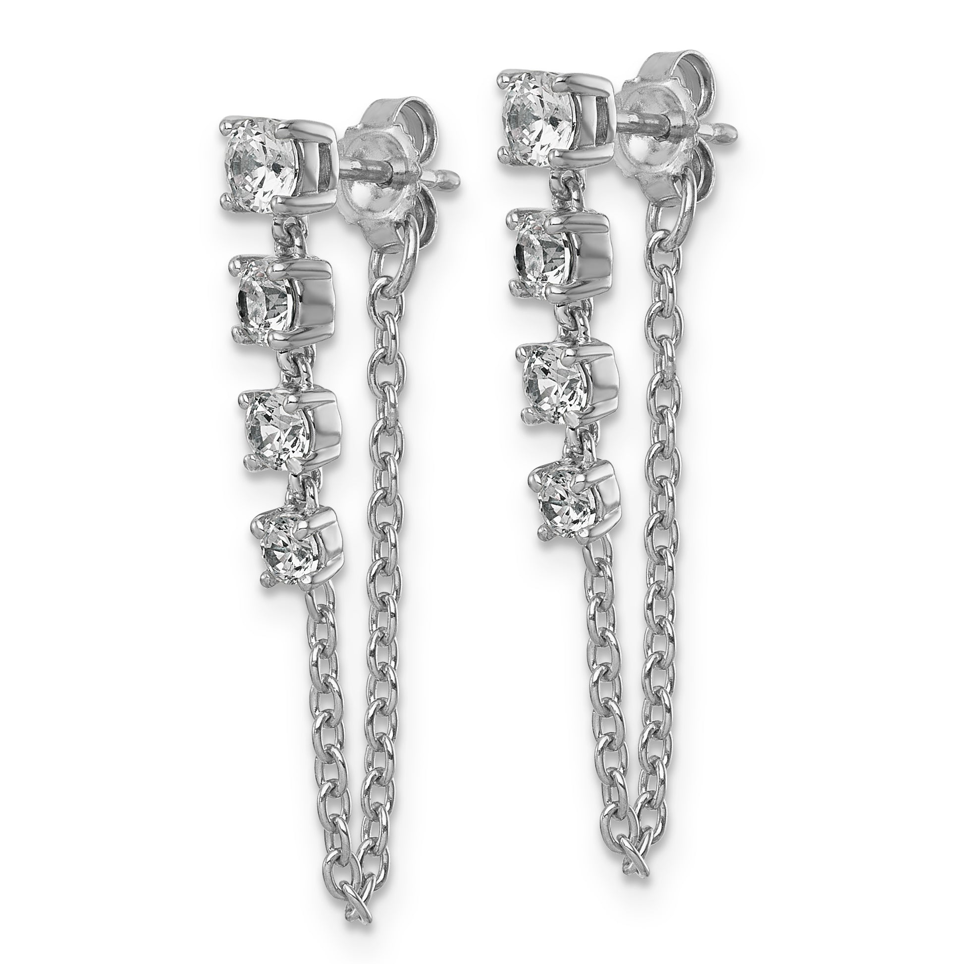 14kw Lab Grown VS/SI+ G+ Complete Diamond Earrings