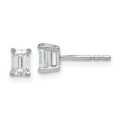 14kw 4.5x3.3mm Emerald Earring Mountings