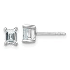 14kw 4.95x3.45mm Emerald Earring Mounting (No Stone Included)s