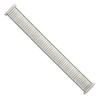 16-20mm Mens Satin and Polished Stainless Steel Thin-Flexo Expansion Link 6.25 inch Watch Band