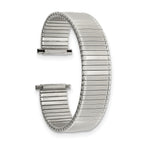 16-20mm Mens Satin and Polished Stainless Steel Thin-Flexo Expansion Link 6.25 inch Watch Band