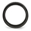 Edward Mirell Titanium Black Ti Laser 8mm Band