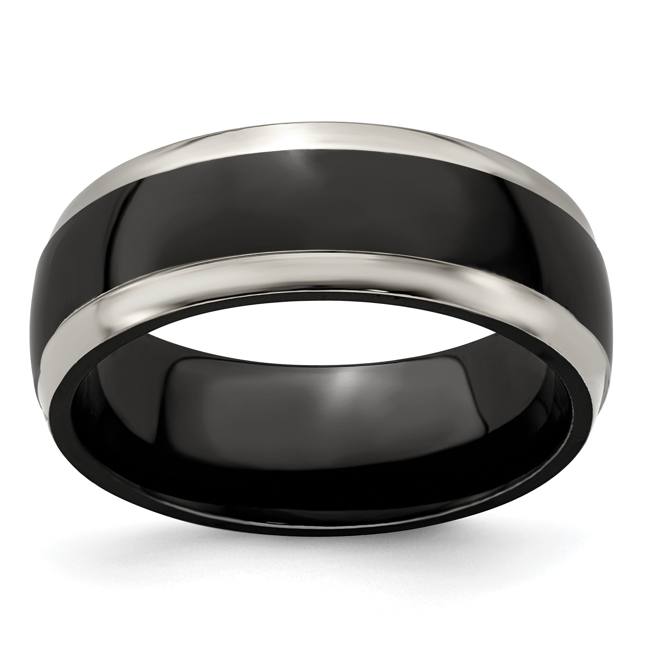 Edward Mirell Titanium Black Ti 8mm Band Main image