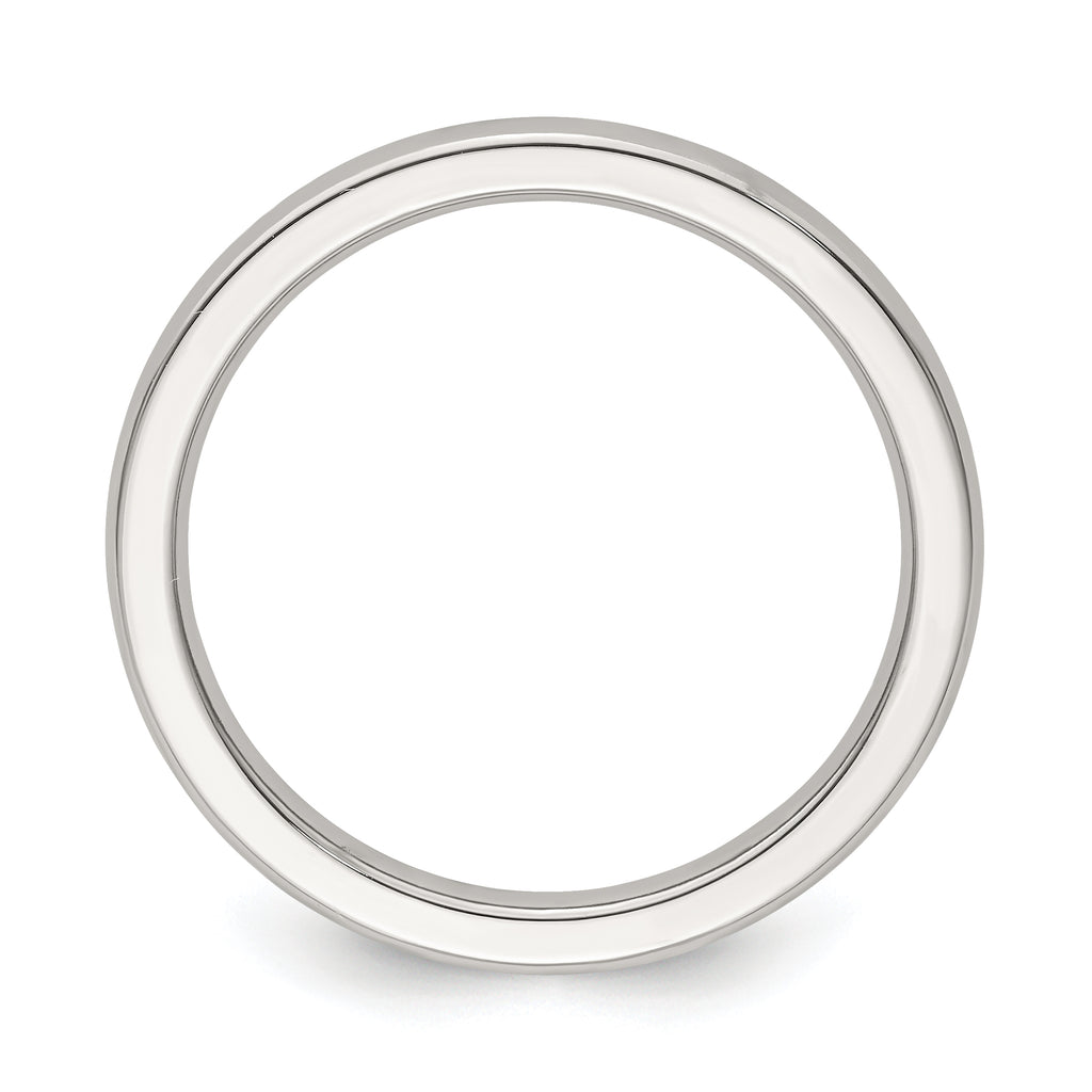 Edward Mirell Titanium Half Round 2mm Polished Band Size 12
