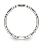 Edward Mirell Titanium Half Round 3mm Polished Band