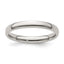 Edward Mirell Titanium Half Round 3mm Polished Band