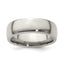 Edward Mirell Titanium Half Round 7mm Polished Band