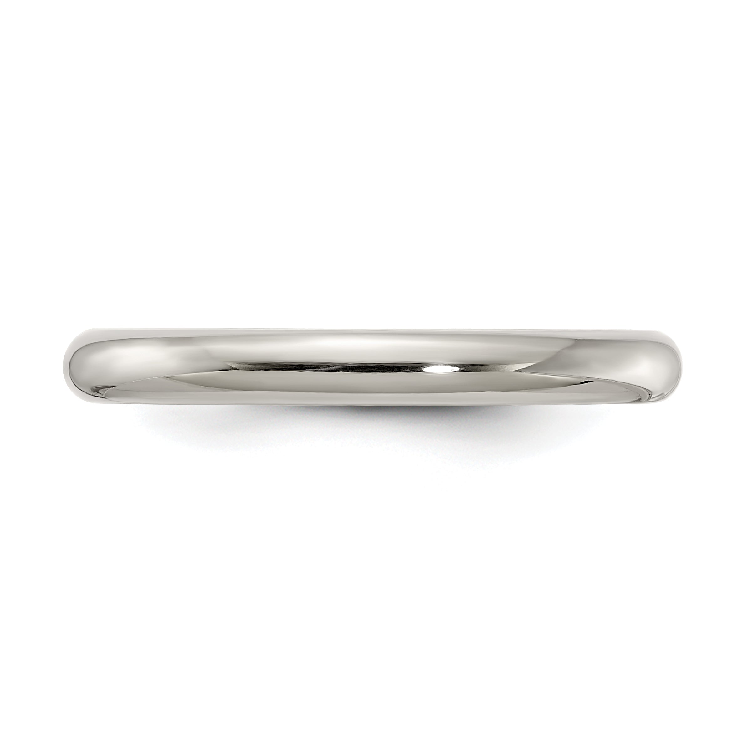 Edward Mirell Titanium Domed 3mm Polished Band