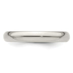 Edward Mirell Titanium Domed 4mm Polished Band