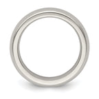 Edward Mirell Titanium Domed 5mm Polished Band