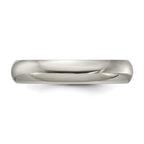 Edward Mirell Titanium Domed 5mm Polished Band
