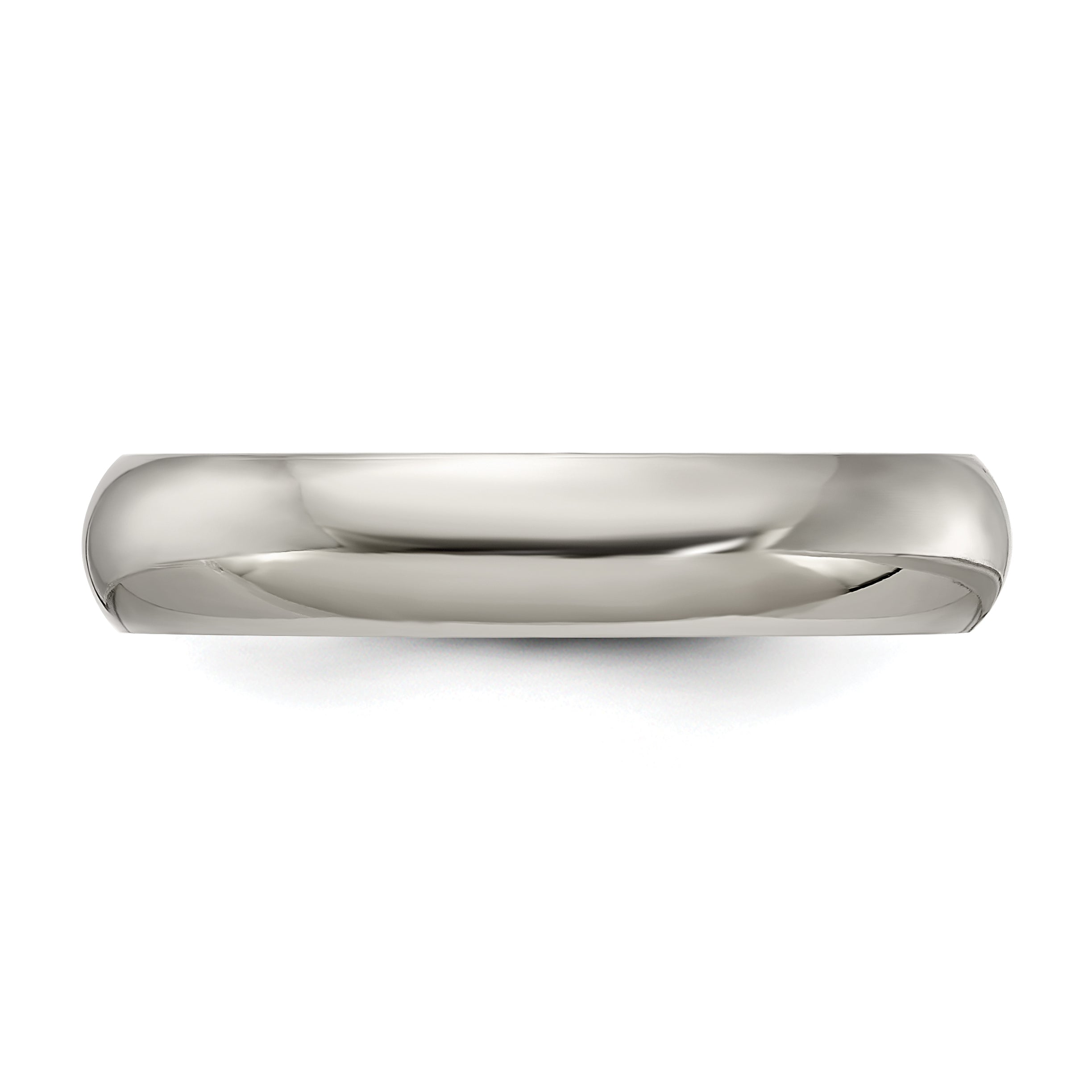 Edward Mirell Titanium Domed 5mm Polished Band