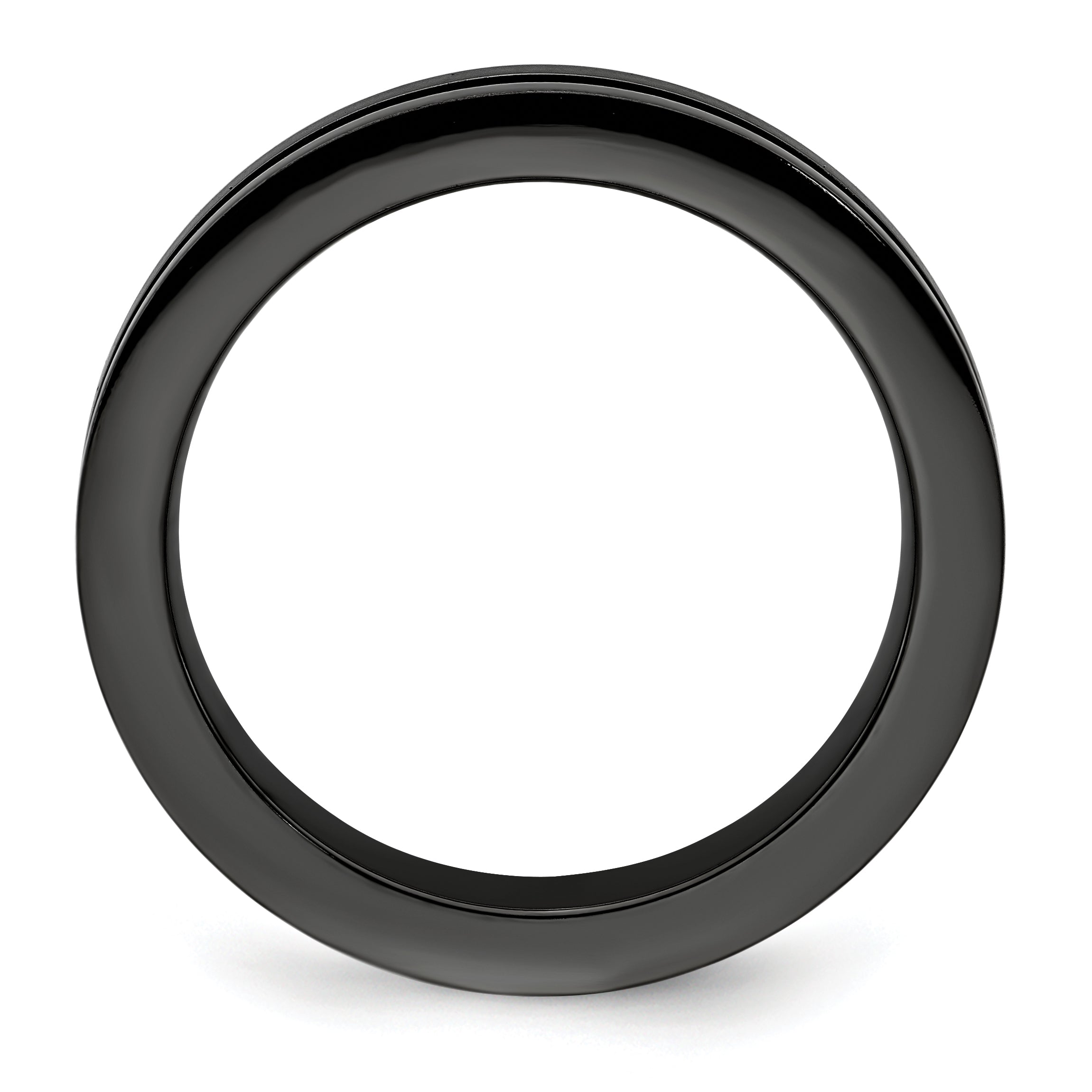 Edward Mirell Black Ti Anodized 4mm Band Secondary image