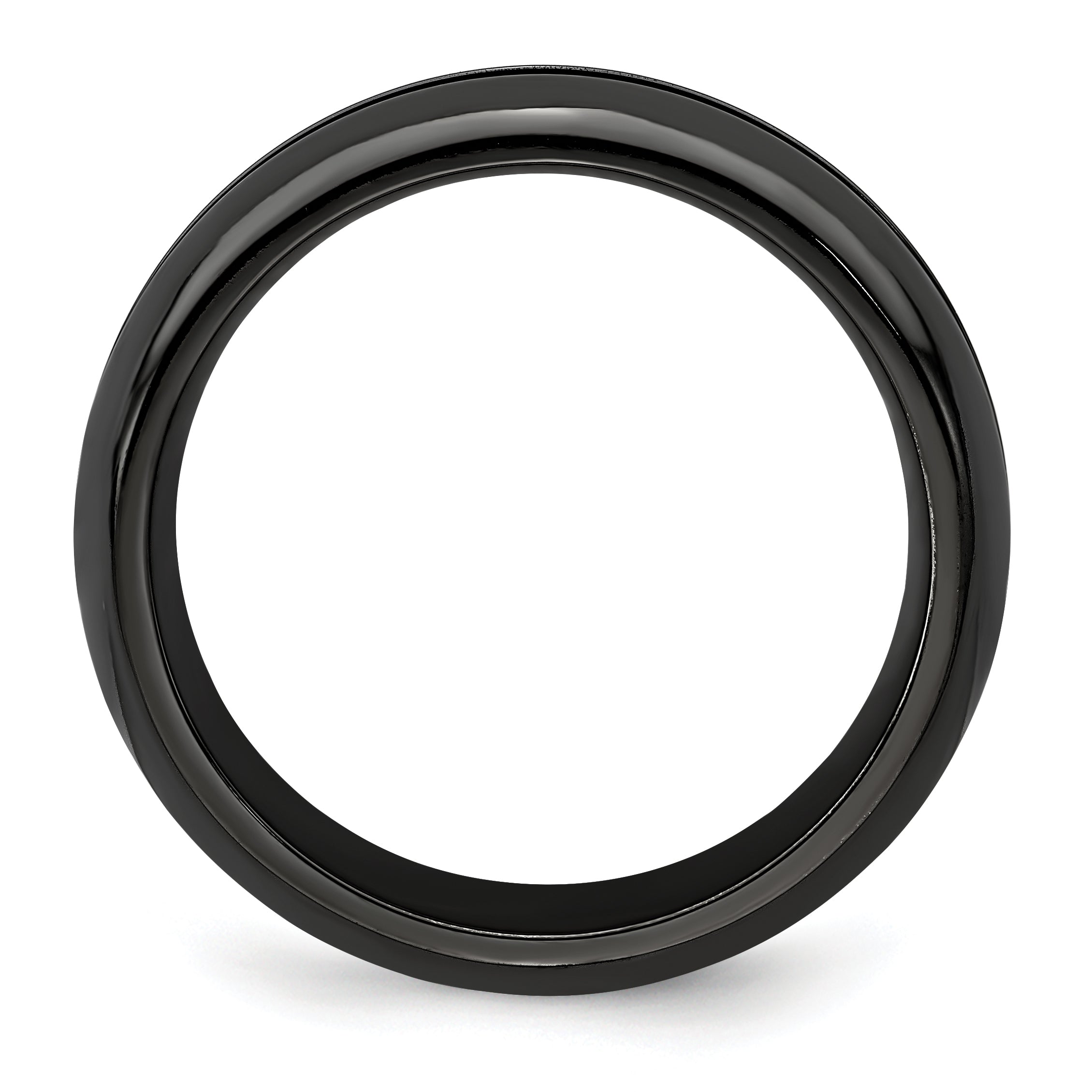 Edward Mirell Black Ti Anodized 6mm Band Secondary image