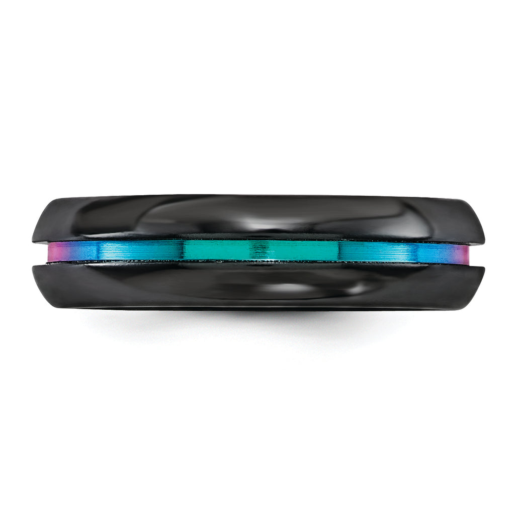 Edward Mirell Black Ti Anodized 6mm Band