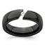 Edward Mirell Black Ti .10ct Diamond 6mm Band