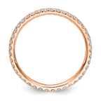 14K 1/2 ct Lab-Grown Diamond Eternity Band
