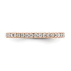 14K 1/2 ct Lab-Grown Diamond Eternity Band