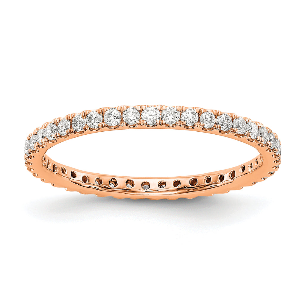 14K 1/2 ct Lab-Grown Diamond Eternity Band