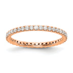 14K 1/2 ct Lab-Grown Diamond Eternity Band