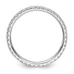 14K 1/2 ct Lab-Grown Diamond Eternity Band