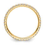 14K 1/2 ct True Origin Lab-Grown Diamond Eternity Band