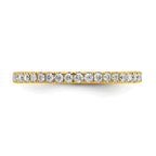 14K 1/2 ct Lab-Grown Diamond Eternity Band